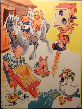 Teddy Tail Annual 1958 Rear Cover